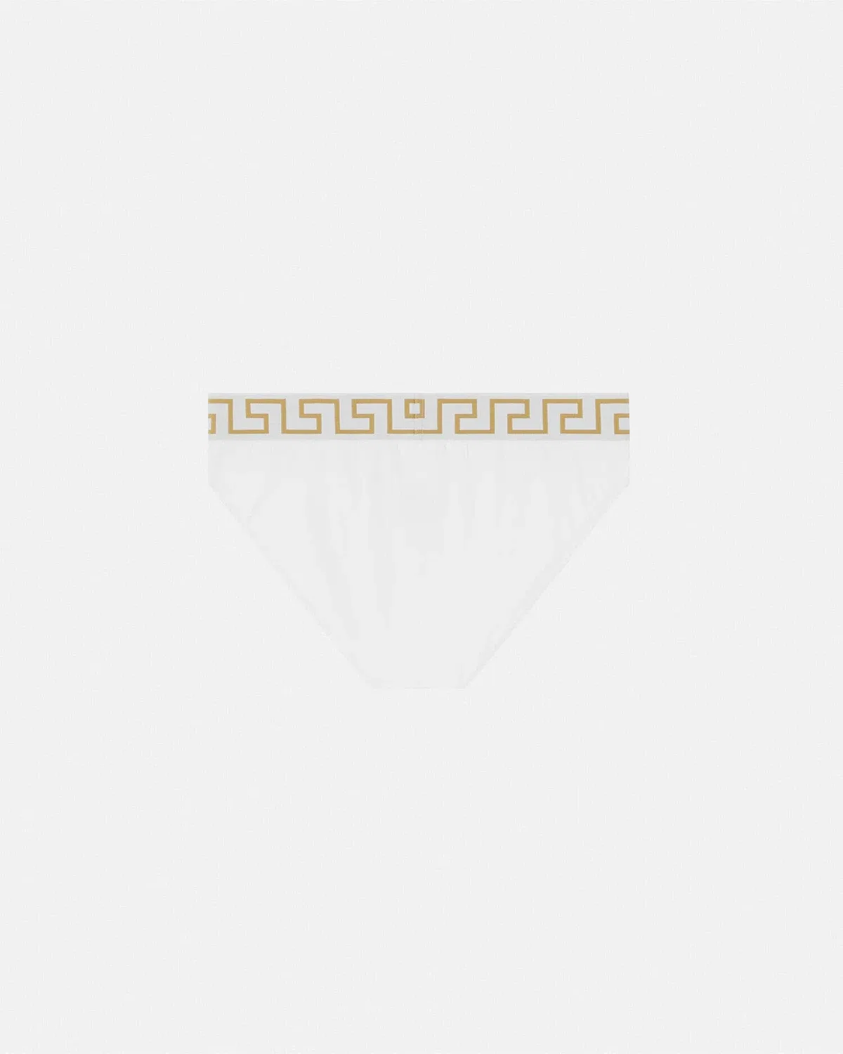 Плавки с бордюром Греческого узора VERSACE, белый — фото 3
