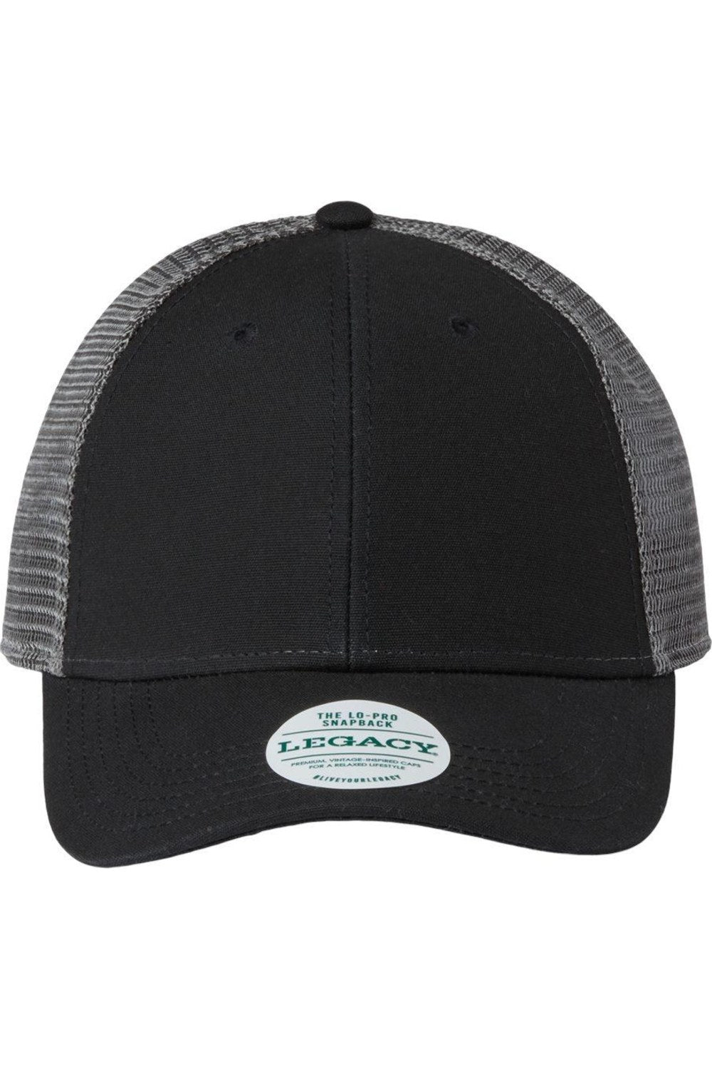 

Кепка дальнобойщика LEGACY Lo-Pro Snapback, черный/темно-серый