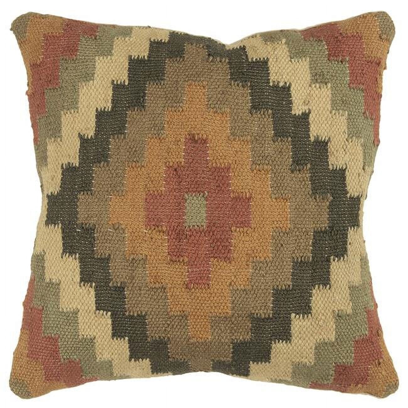 

Подушка с пуховым наполнителем Kilim, разноцветный