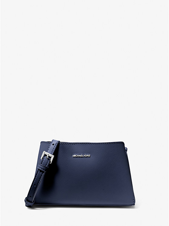 

Маленькая сумка через плечо Ruthie из сафьяновой кожи Michael Kors, синий