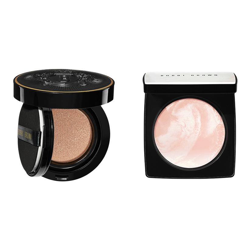 BOBBI BROWN Пудра для макияжа Five Spice Pork Powder с воздушной подушкой Black Heart, увлажняющая и матирующая, 10г+12г — фото 2