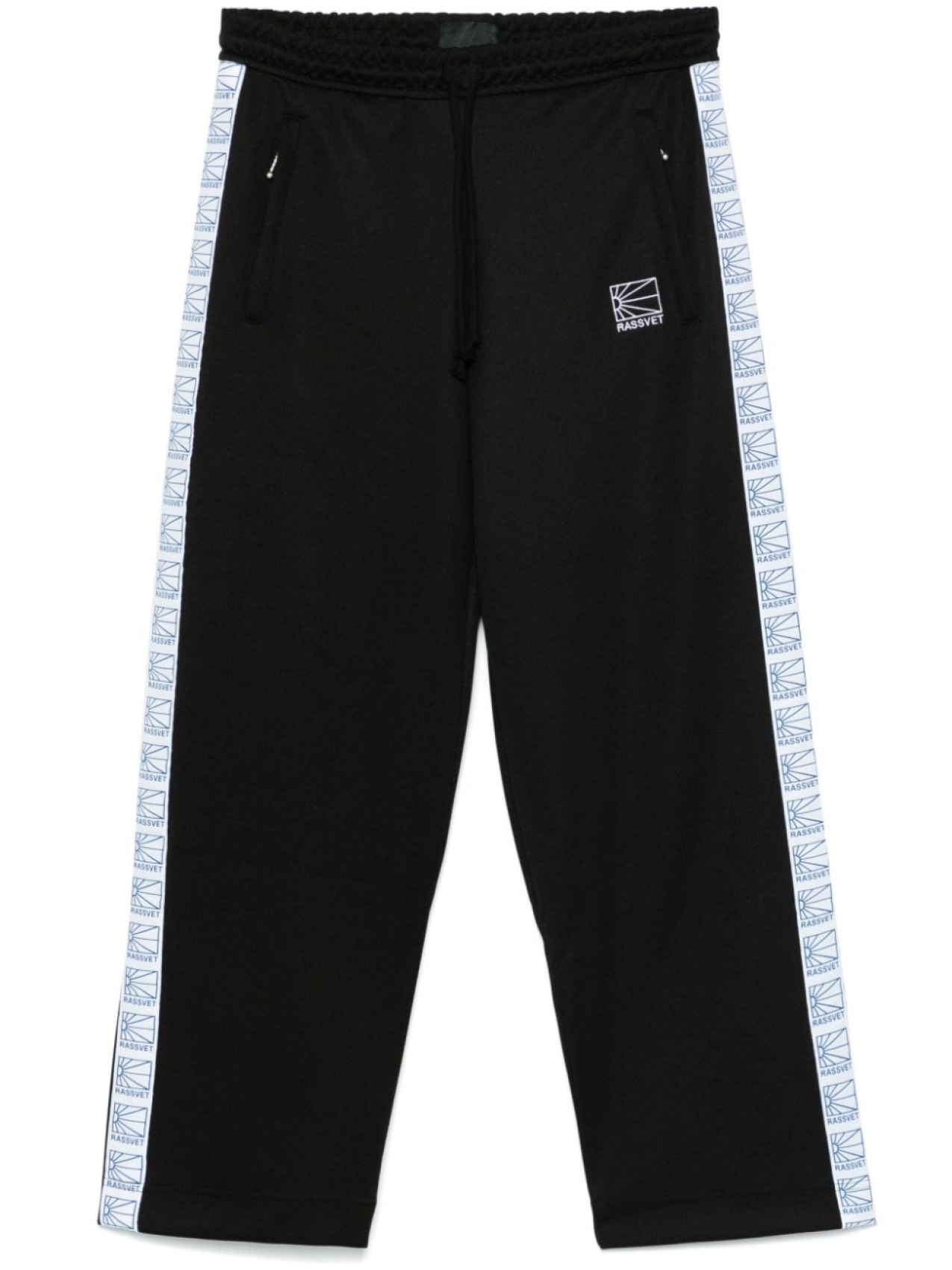 

RASSVET спортивные брюки с логотипом, черный