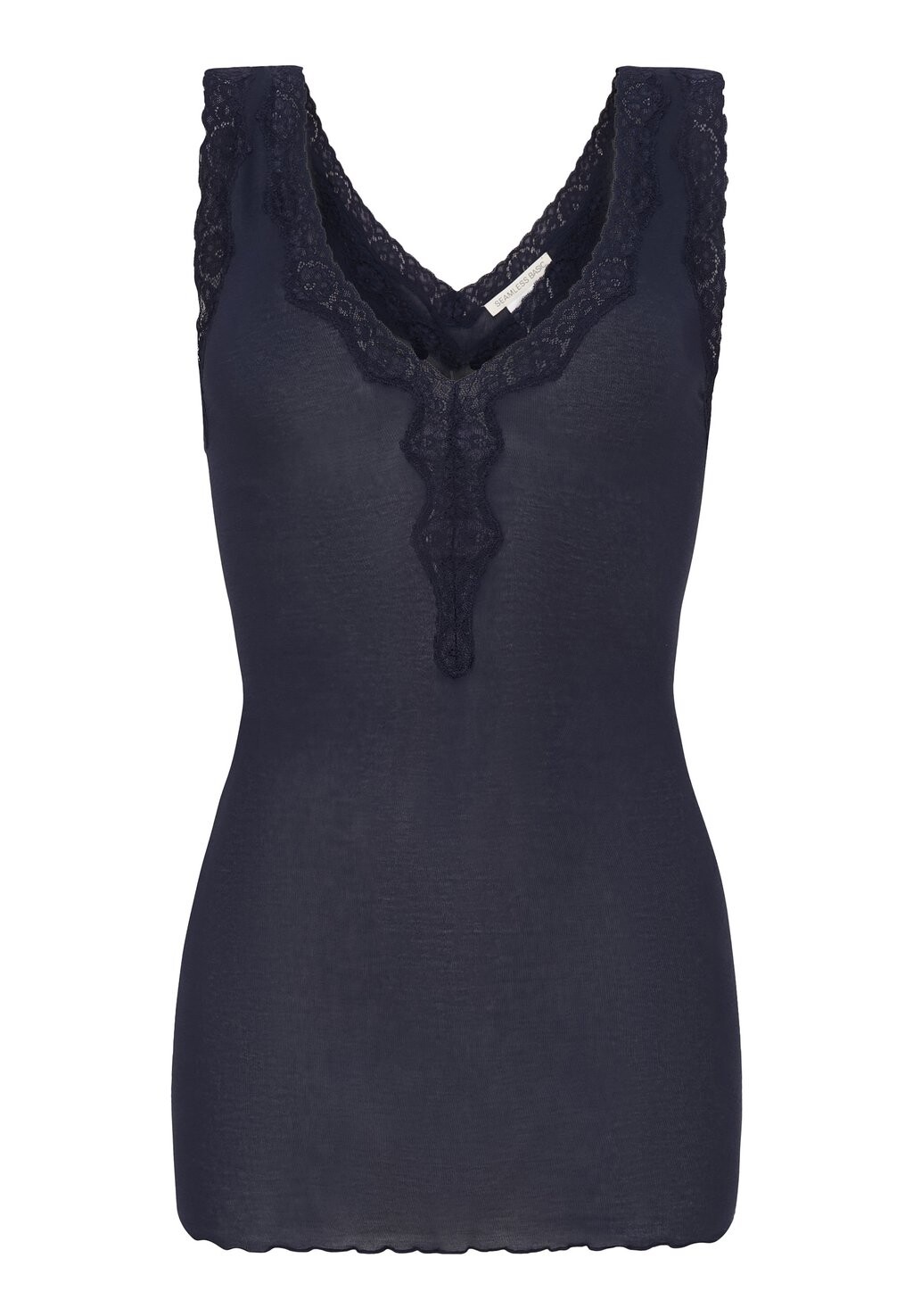

Топ COTTON LACEY Seamless Basic, темно-синий