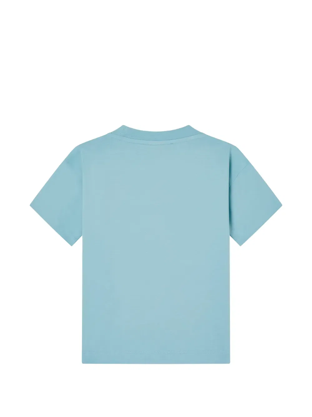Футболка с круглым вырезом Emporio Armani Kids, синий — фото 2