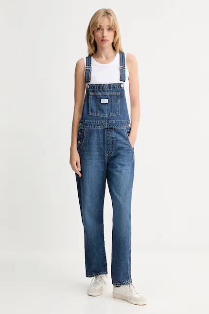 Комбинезон джинсовый Vintage Overall Levi's, синий