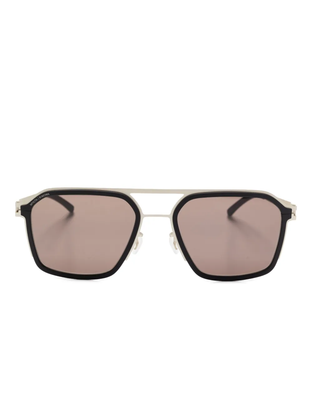 

Солнцезащитные очки Rimowa Heritage из металла Mykita, серебяный