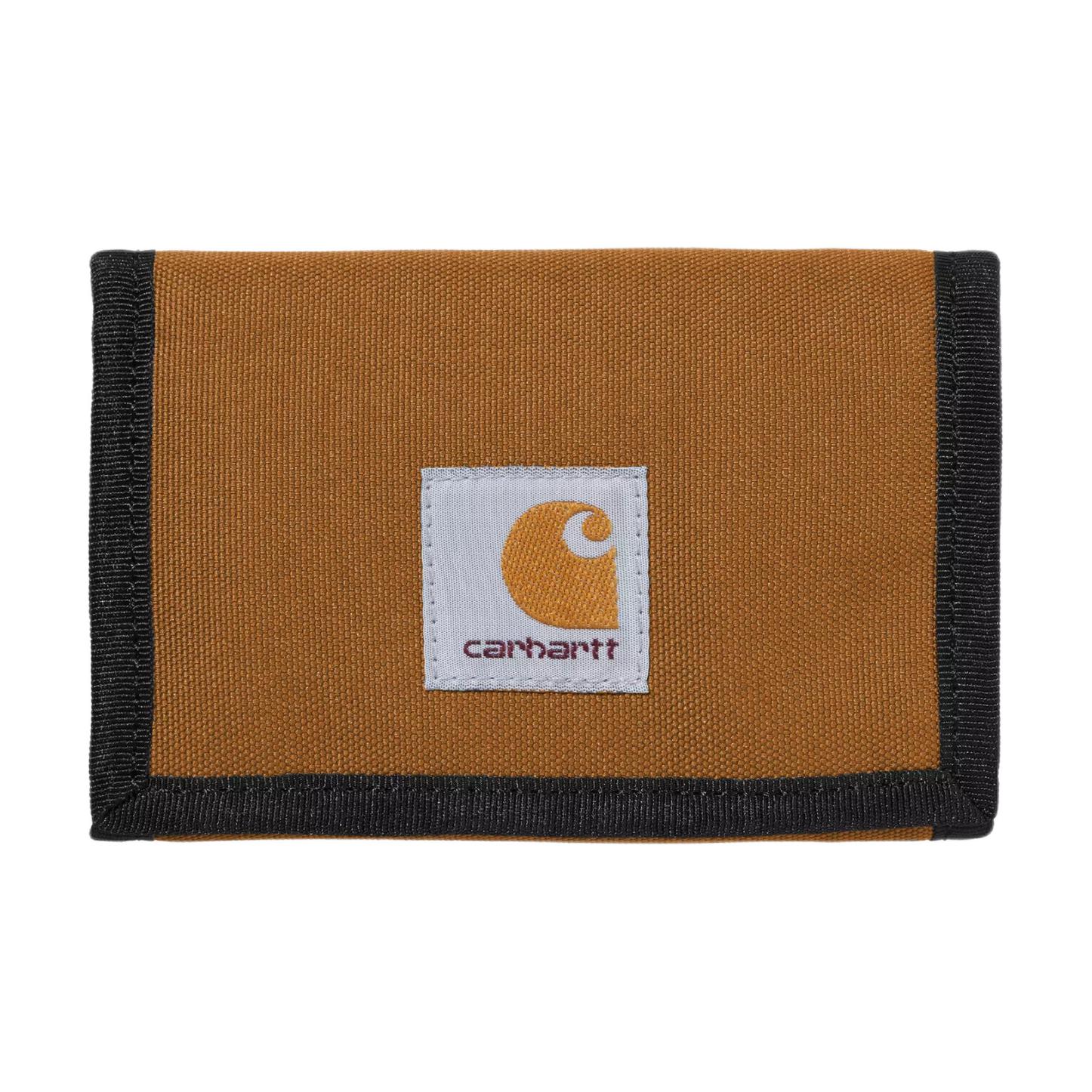 

Carhartt WIP Полиэстеровый кошелёк унисекс коричневый жёлтый чёрный, Brown & Yellow & Black