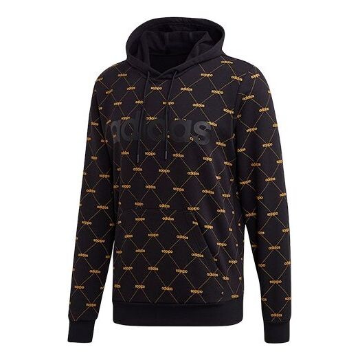 

Толстовка adidas neo M Core Fav Hdy Casual Sports Yellow Black, черный