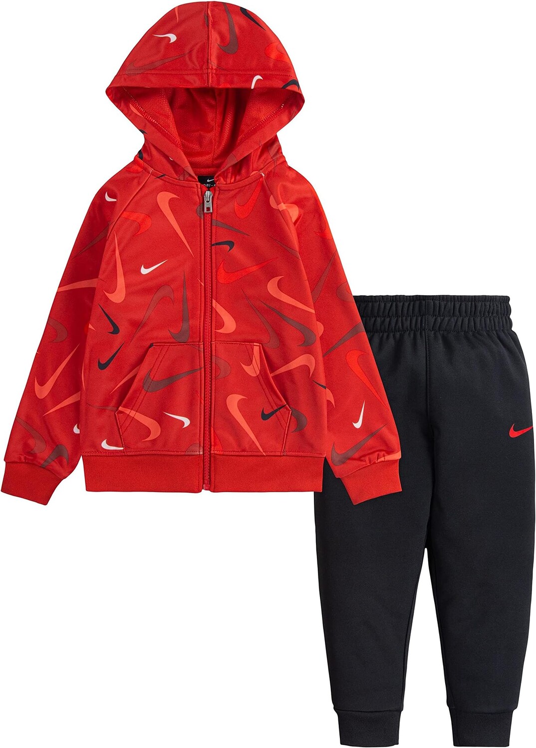 

Детский набор Nike Swooshfetti Therma Set, черный