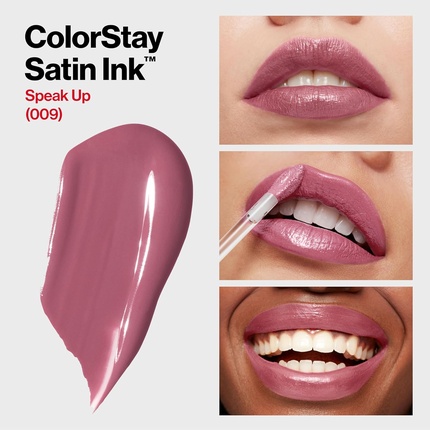 Помада Colorstay Satin Ink with Blackcurrant Oil Long Lasting N009 Speak Up — фото 2