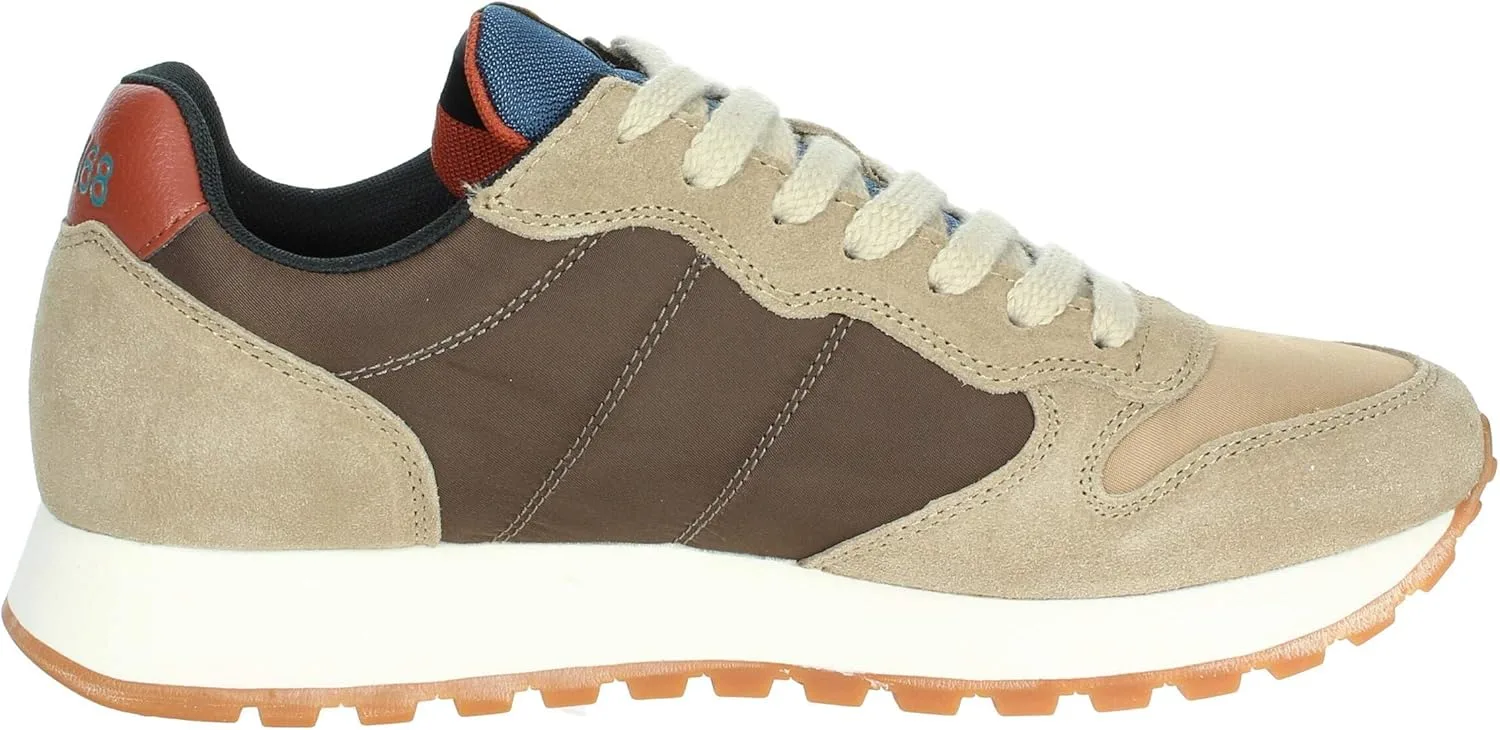Мужские кроссовки Jaki Two-Tone SUN68, синий/коричневый/бежевый — фото 4