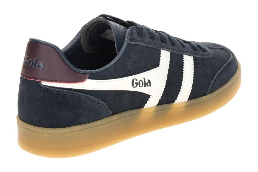 Кроссовки Gola Viper Shoes, синие, белые, мужские, велюровые, CMB735 — фото 4