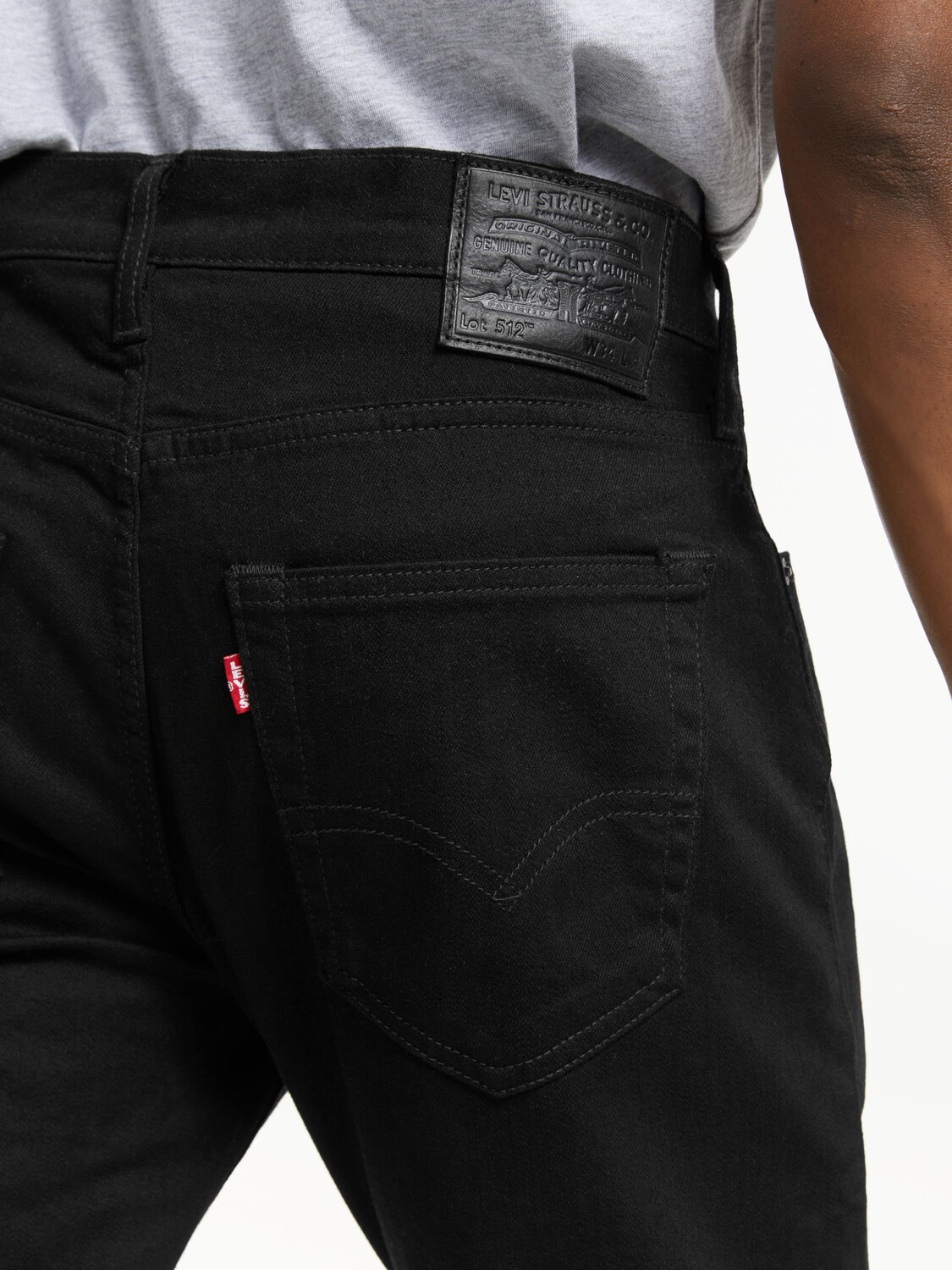 Узкие зауженные джинсы Levi's 512, цвет Nightshine — фото 4