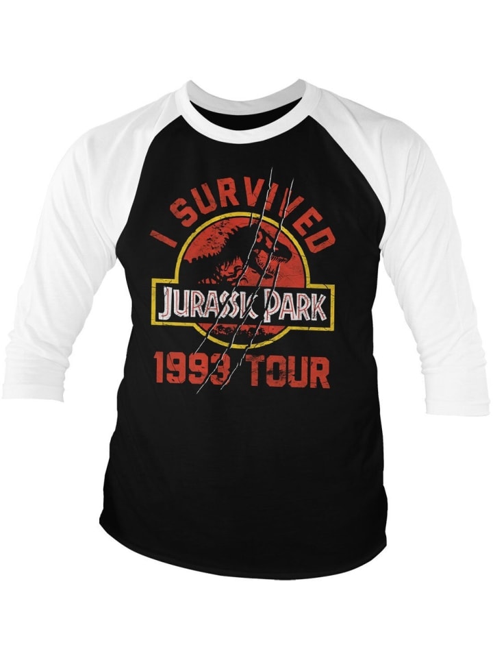 

Рубашка с длинным рукавом Jurassic Park, белый