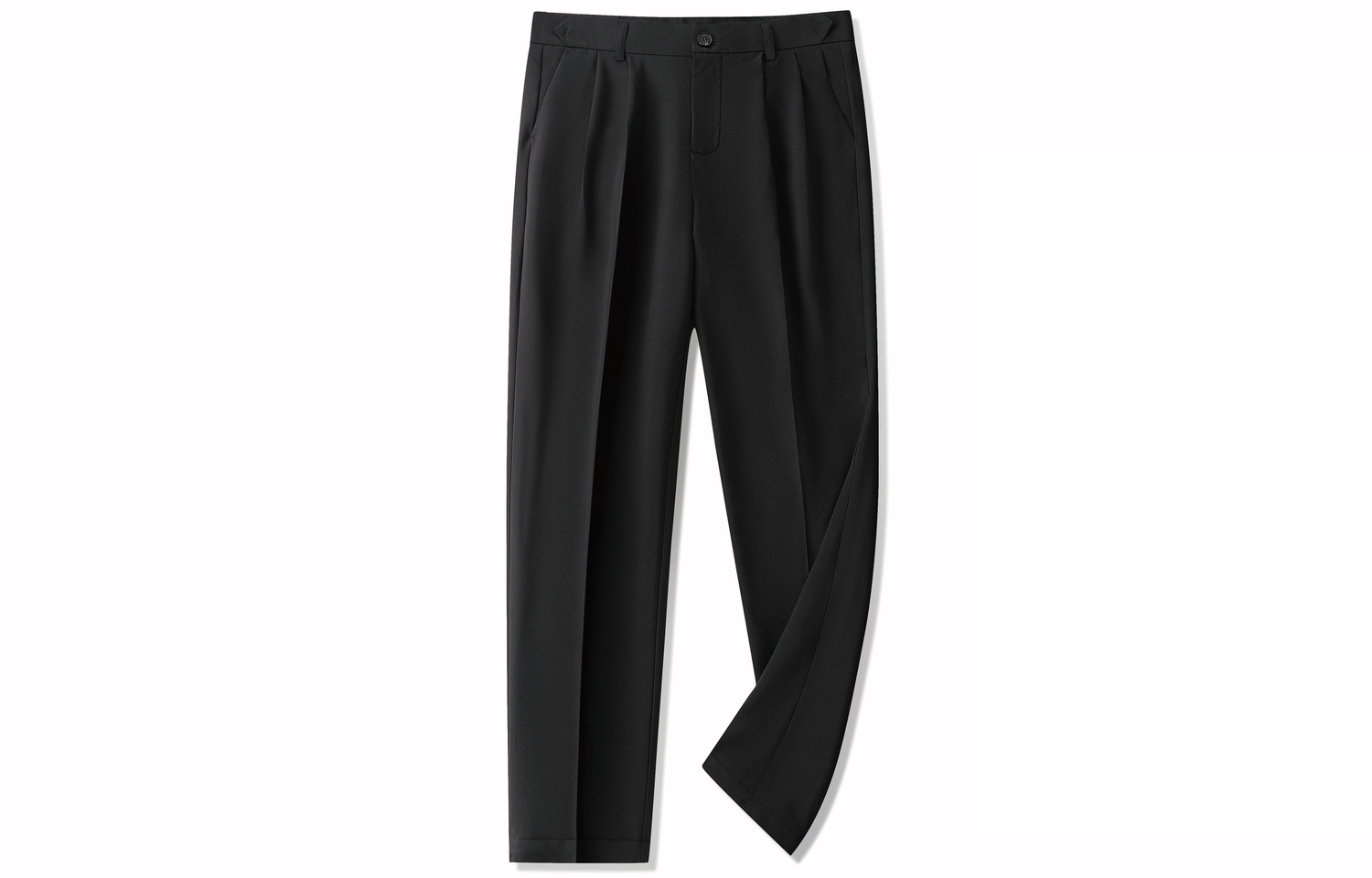 

Брюки костюмные Unisex KW, черные (драпированные брюки в пол)