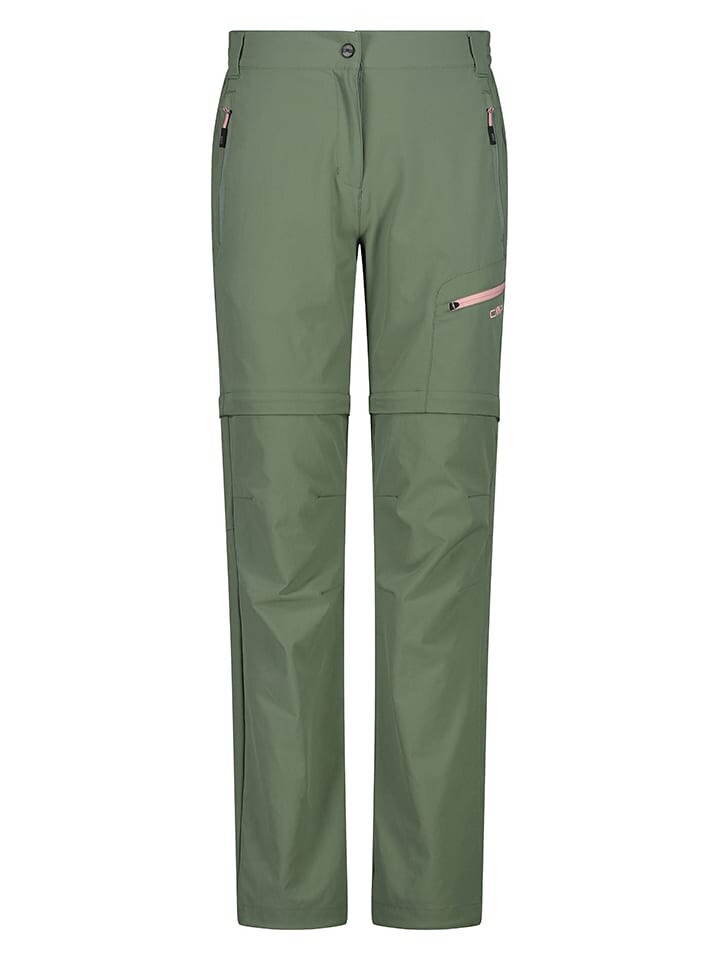 

Спортивные и уличные брюки CMP Zippoff-Funktionshose, зеленый