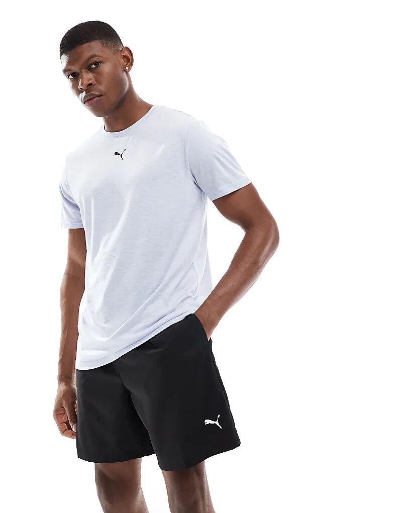 

Футболка Essentials светло-голубого меланжевого цвета Puma