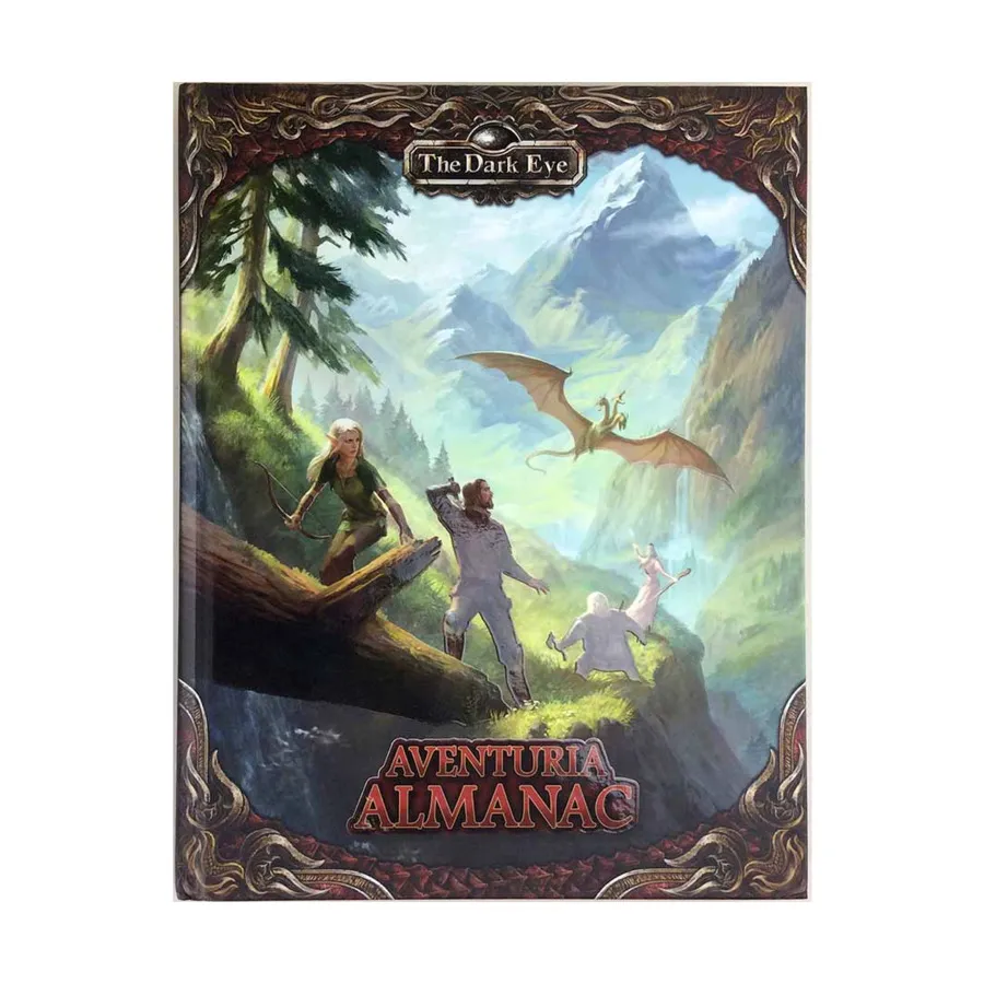 

Aventuria Almanac (Kickstarter Edition), Dark Eye (Ulisses Spiele), твердый переплет