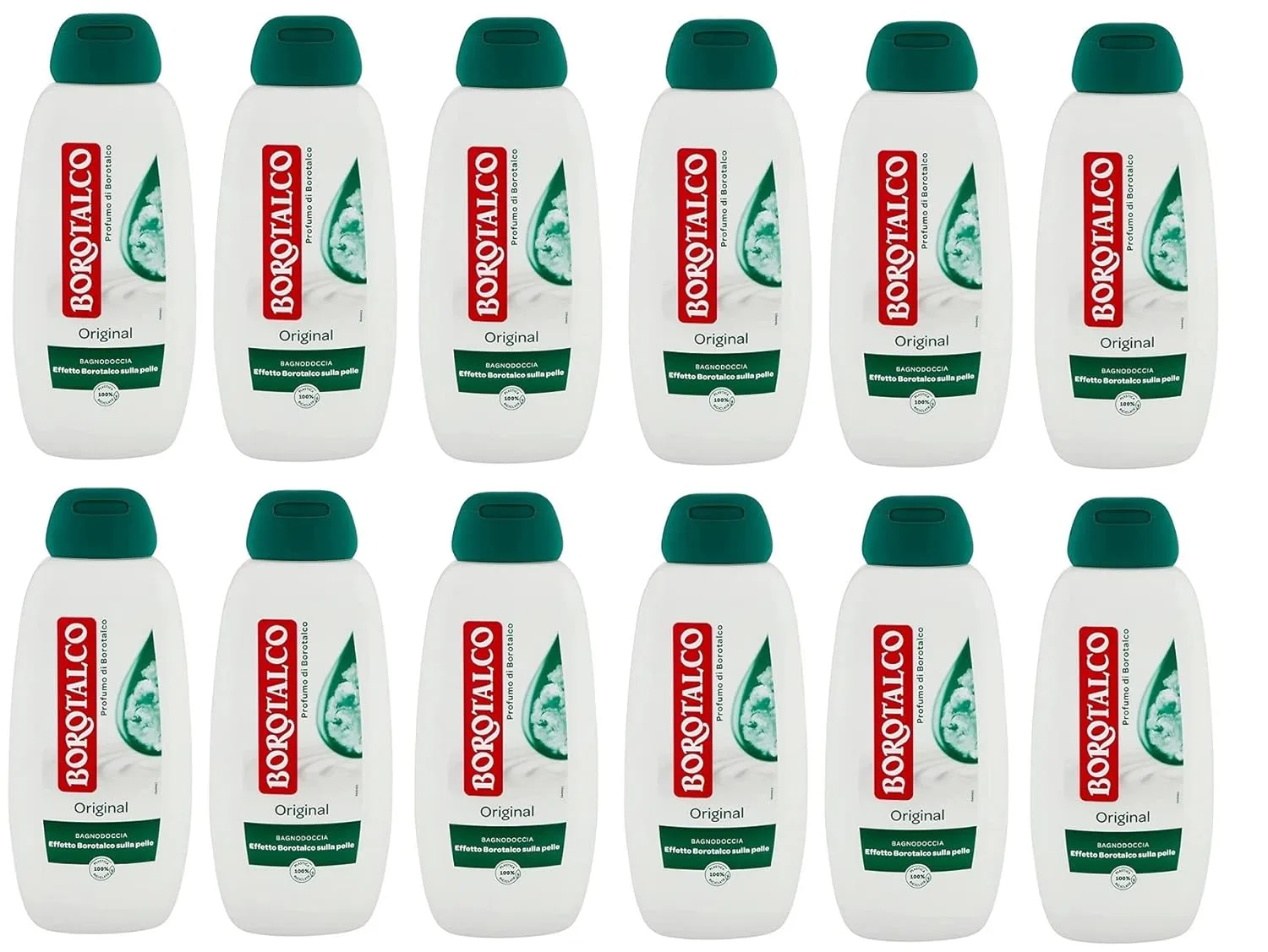 Набор гелей для душа Borotalco Profumo di Borotalco Original 12 x 450 мл Italian Gourmet E.R.