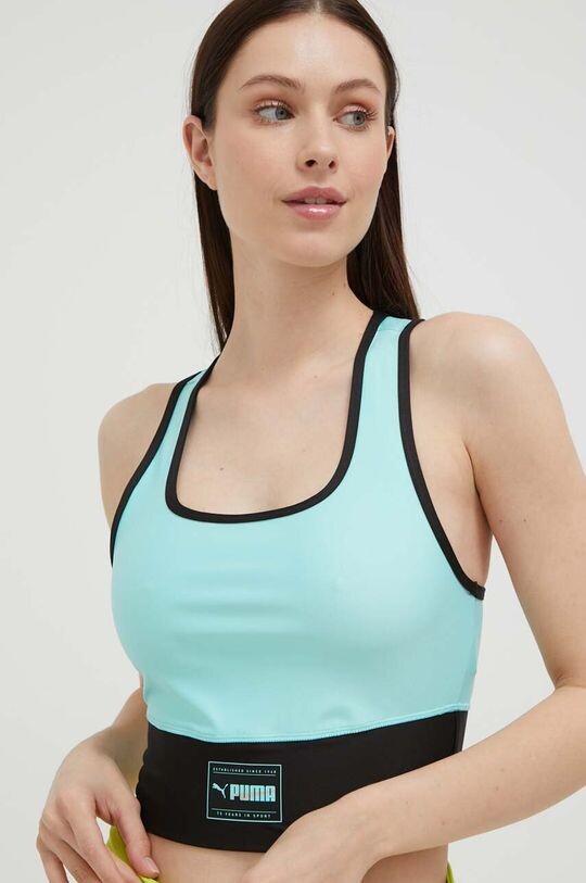

Тренировочный топ Fit Eversculpt Puma, бирюзовый