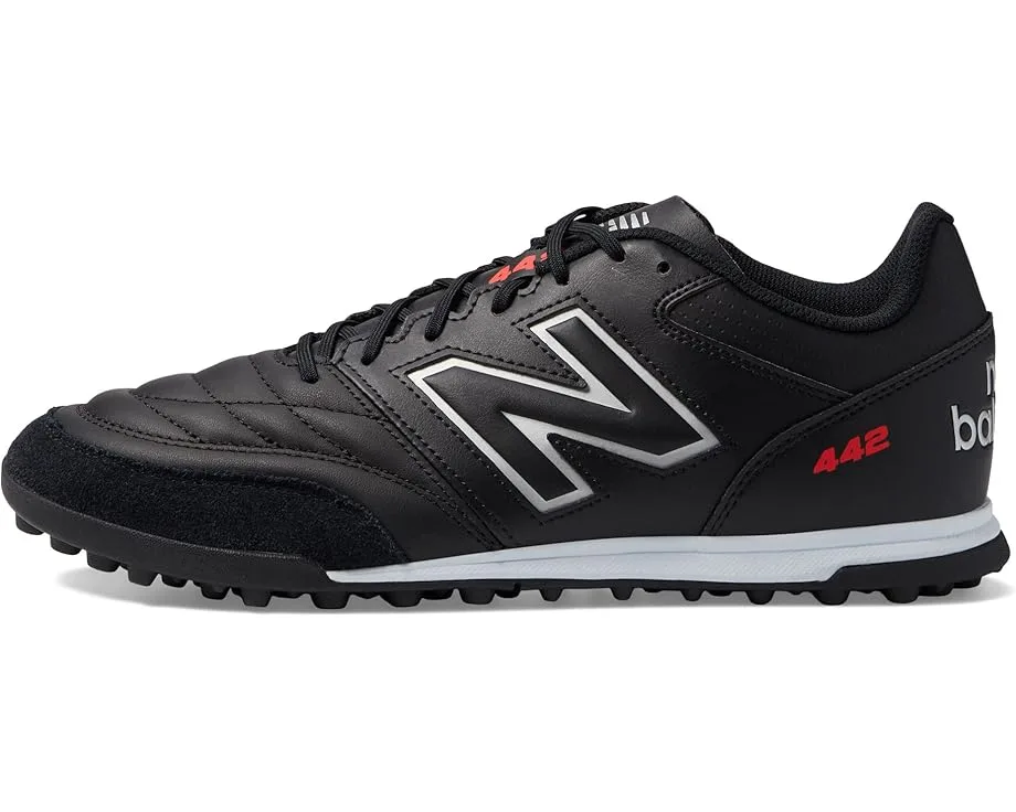 Кроссовки New Balance 442V2 Team TF Soccer Cleats, Black/White — фото 4