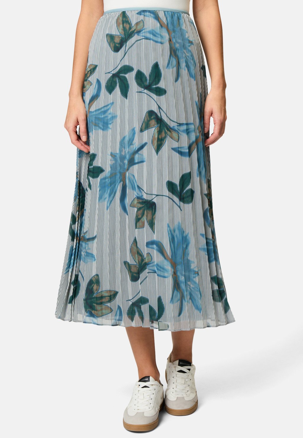 

Юбка плиссированная A-line skirt zero, синий