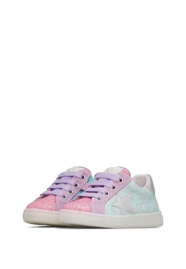 Ботинки повседневные на шнуровке Naturino Pinn zip casual lace ups, розово-сиреневый — фото 2