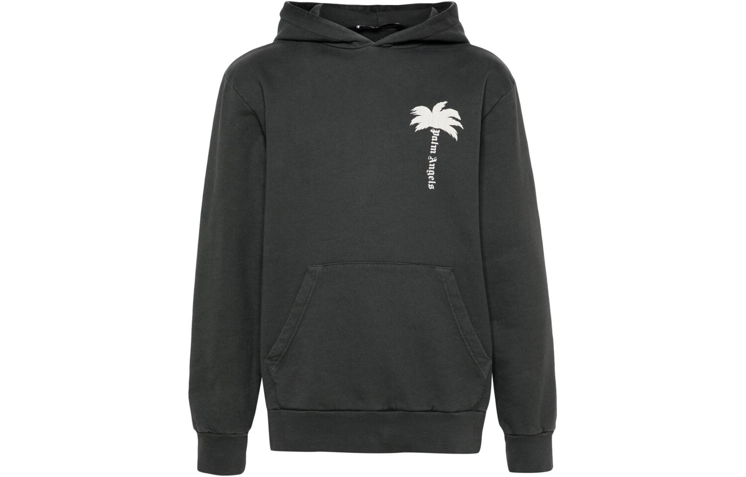 

Хлопковая толстовка с логотипом Palm Angels, серый