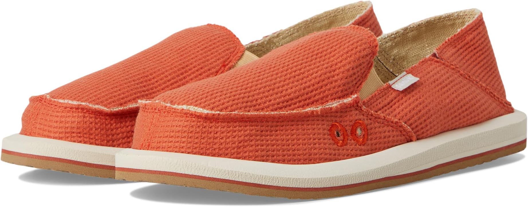 Лоферы Sanuk Donna Waffle Knit, цвет Picante