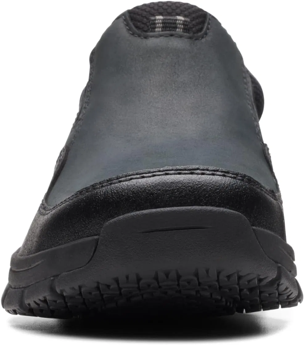 Мужские ботинки Clarks Walpath Step, цвет Colourite, черная кожа, размер: 46 EU Wide, черный (черная кожа) — фото 4
