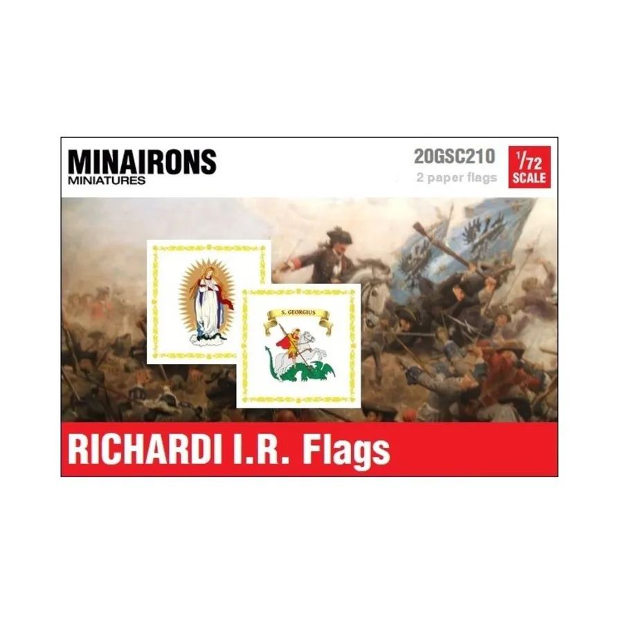

Ричарди ИК Флаги, War of Spanish Succession - Decals & Flags (1:72)