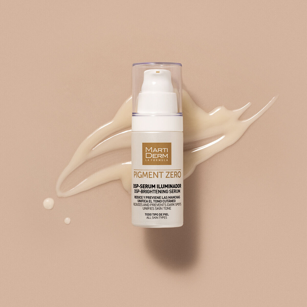 Сыворотка MartiDerm — Осветляющая для лица Pigment Zero Dsp Serum Iluminador, 30 мл — фото 3
