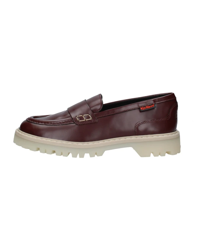 

Стильные лоферы Kickers, красный