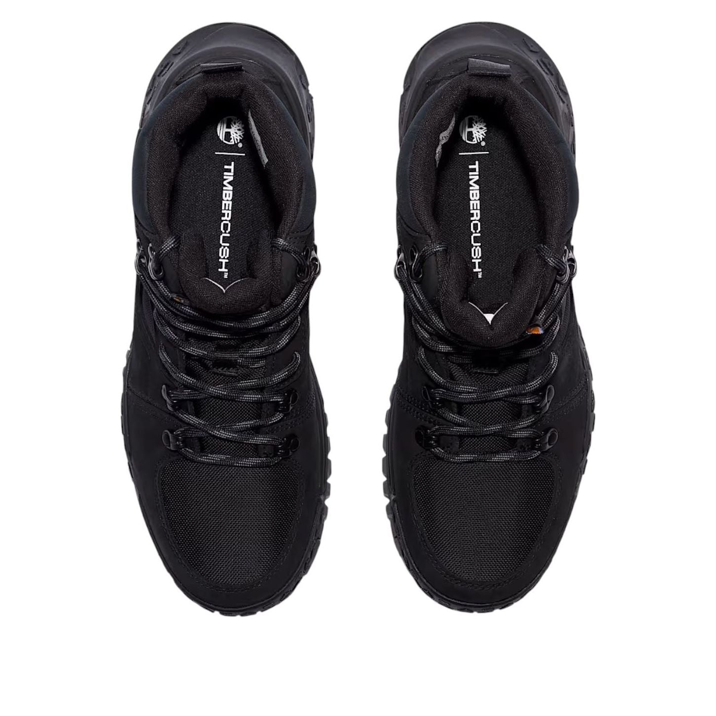 Водонепроницаемые походные ботинки Timberland Motion Scramble Mid Lace-Up, цвет «черный нубук» — фото 3