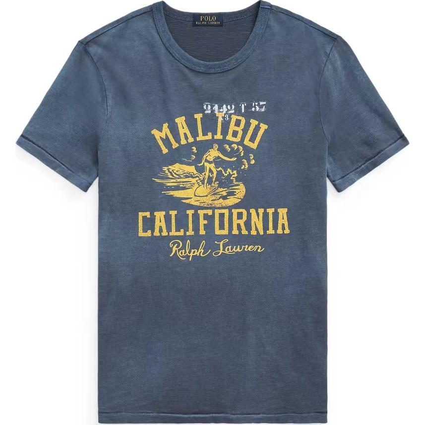 

Футболка Polo Ralph Lauren Classic Fit Jersey Graphic, синий