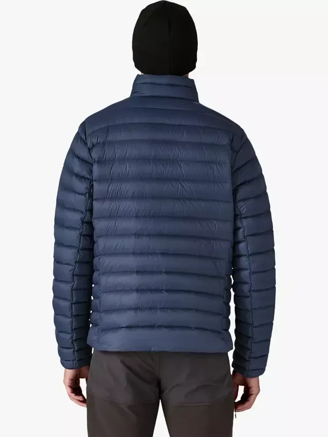 Ветрозащитная куртка Down Sweater Patagonia, Dark Navy — фото 3