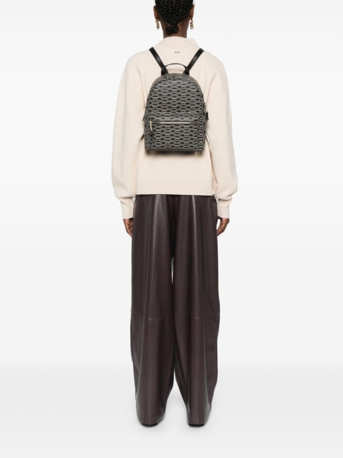

Emporio Armani рюкзак с логотипом, черный