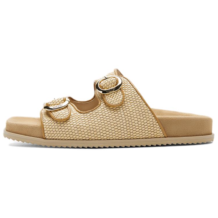 NINE WEST Женские стойкие к истиранию слайдеры Apricot, цвет Apricot