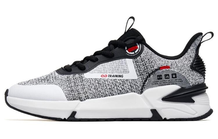 

Кроссовки мужские низкие черный/белый Qiaodan