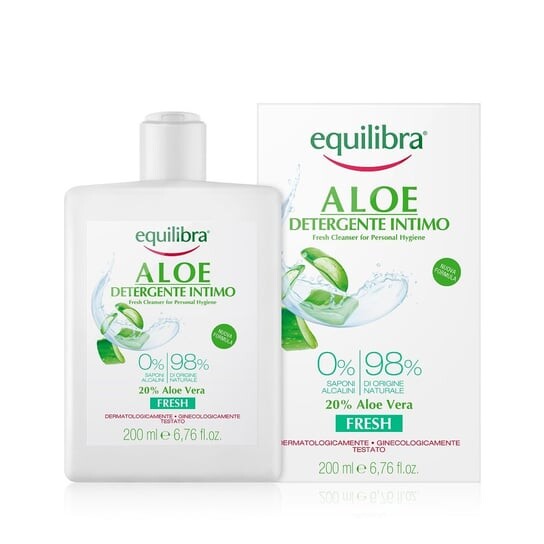 

Освежающий гель для интимной гигиены, 200 мл Equilibra, Aloe Natural Protection, Equalibra