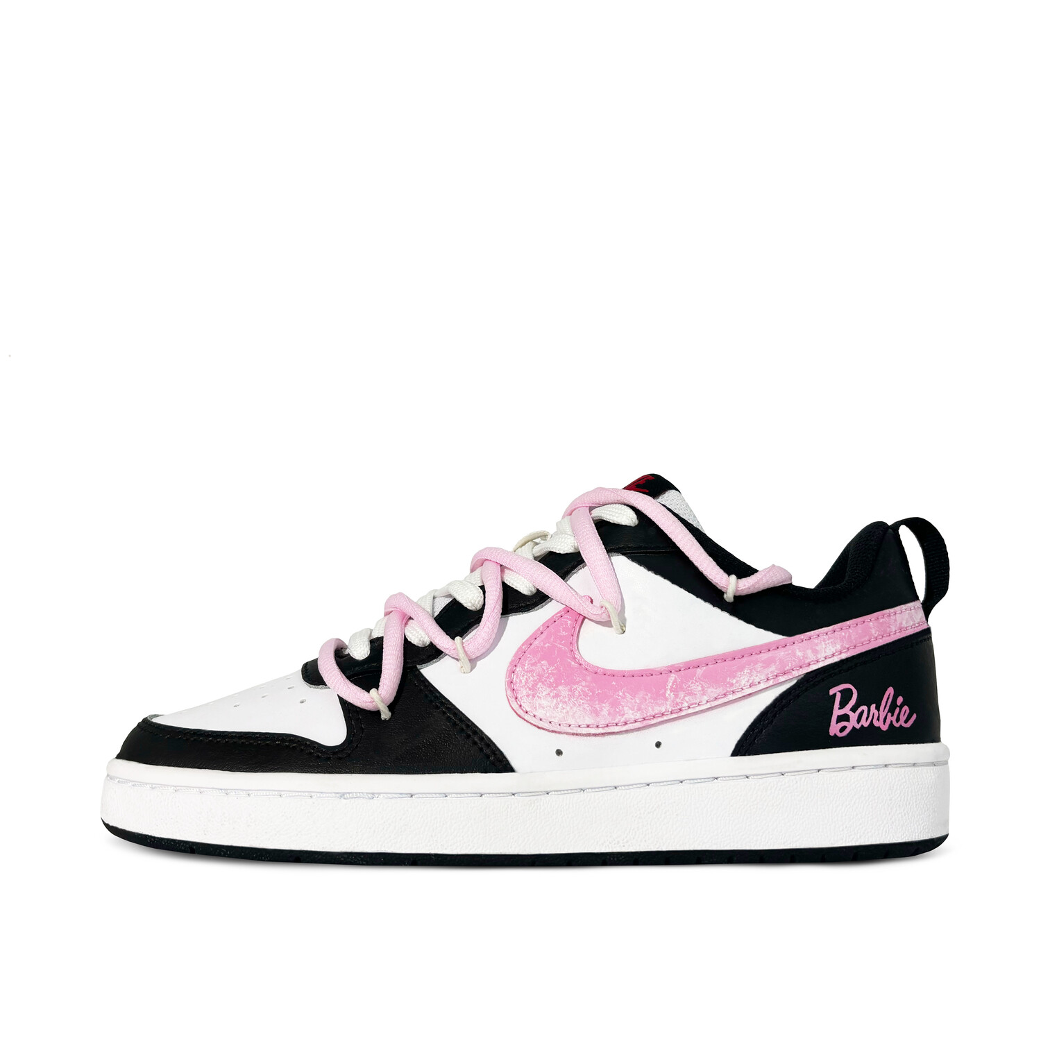 

Кроссовки Nike Court Borough Skateboard Shoes Women's Low-Top Pink, Розовый, Кроссовки Nike Court Borough Skateboard Shoes Women's Low-Top Pink