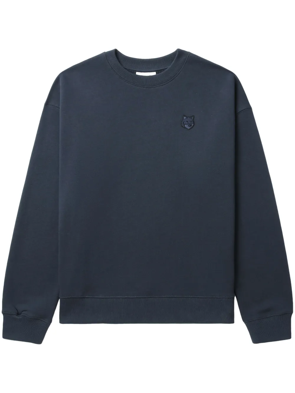 

Толстовка с нашивкой Bold Fox Head Maison Kitsuné, синий