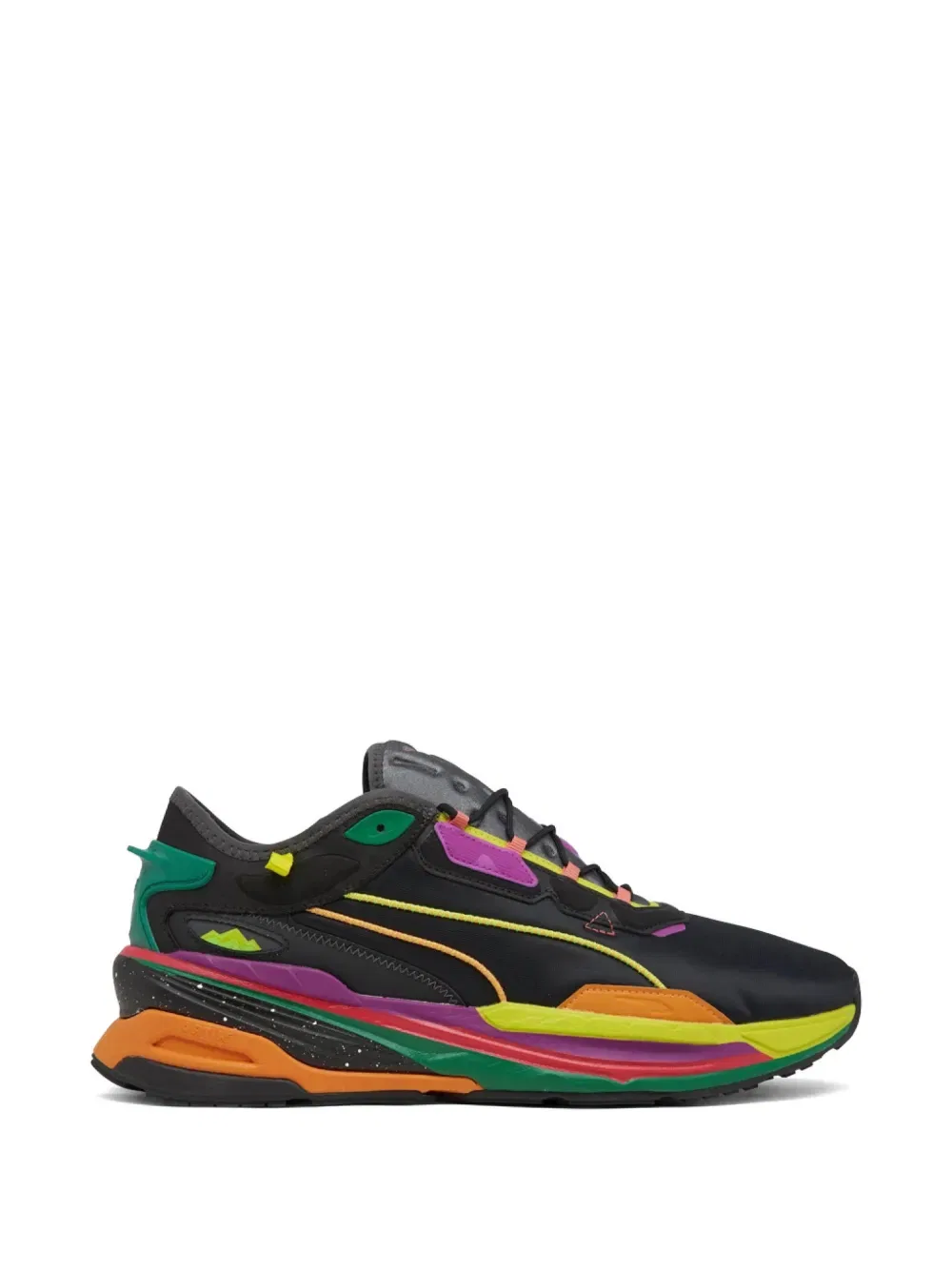 Кроссовки Extent Nitro на шнуровке Puma, черный