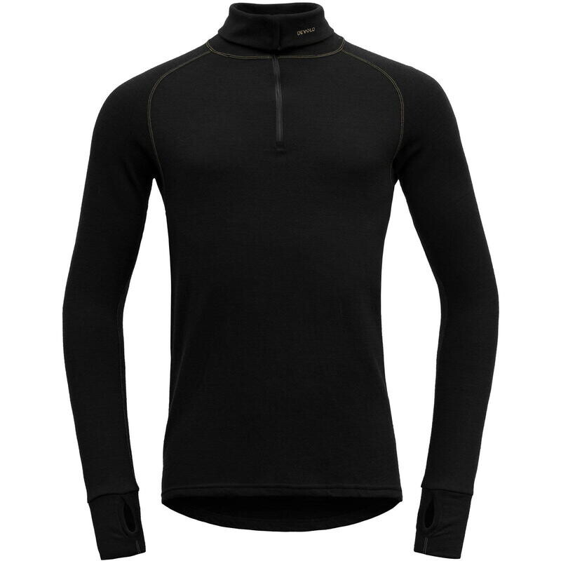 

Функциональная рубашка Expedition Merino 235 Zip Neck Мужская черная DEVOLD, цвет schwarz