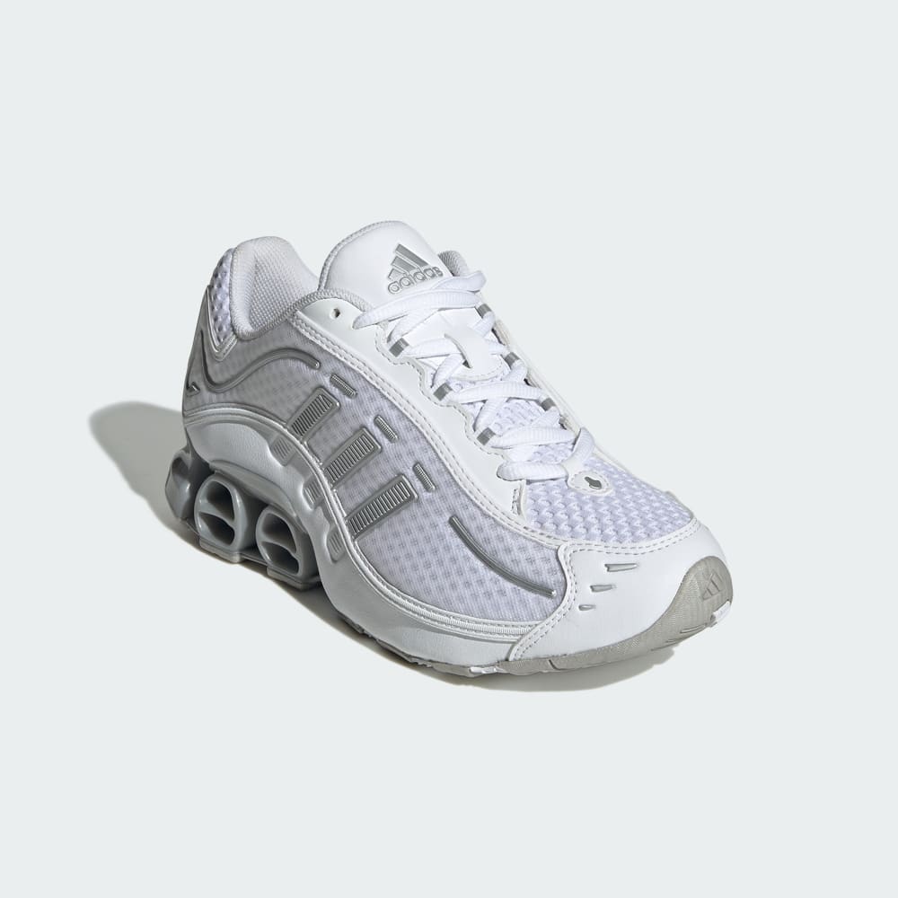 Кроссовки Adidas Megaride O1 Shoes, цвет Cloud White/Silver Metallic/Cloud White — фото 4