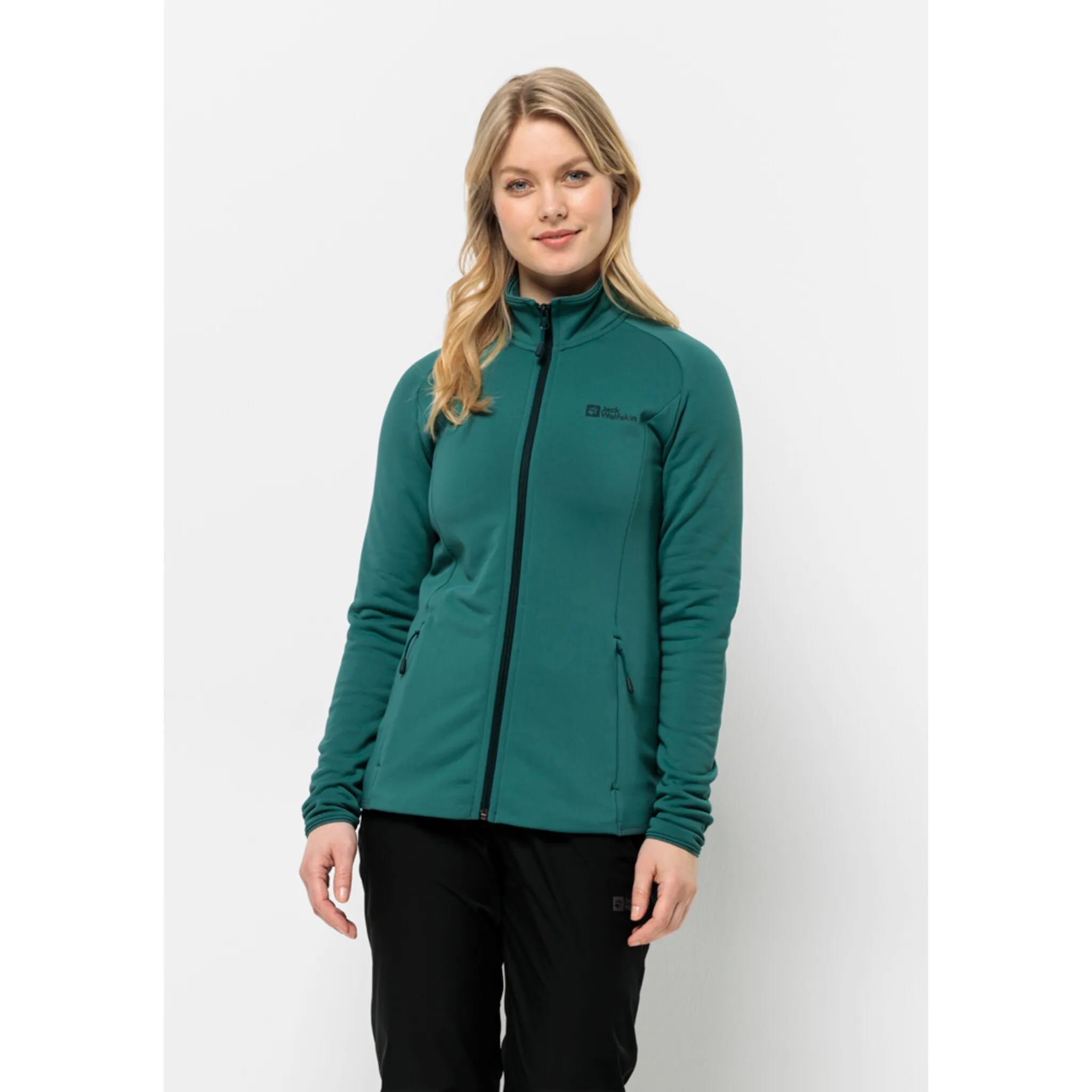 

Флисовая куртка Jack Wolfskin "BAISELBERG FZ W", цвет Petrol