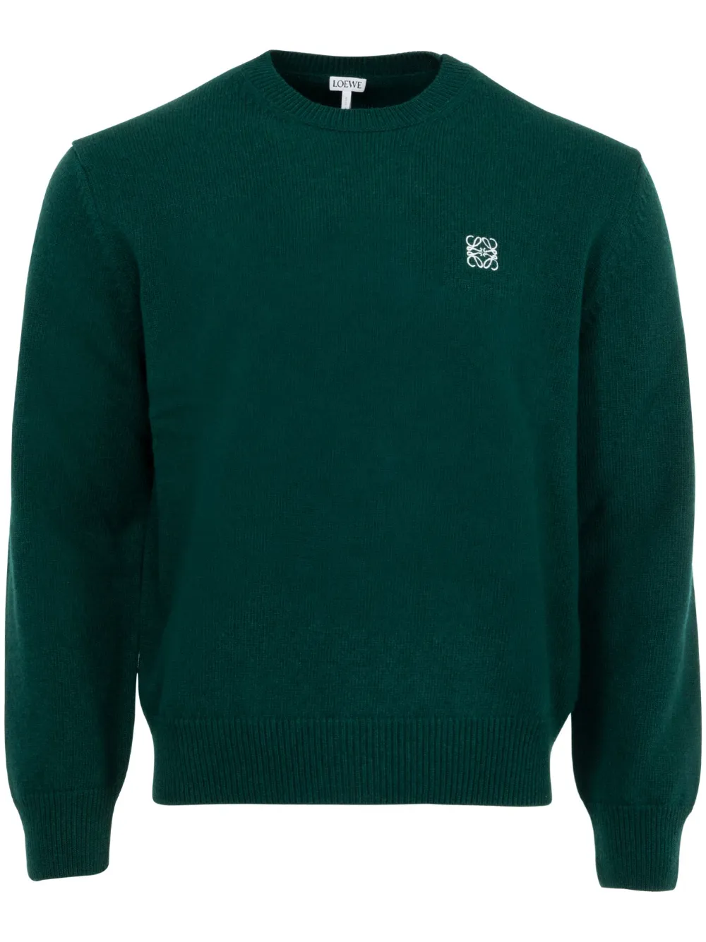 

Трикотажный джемпер Loewe, зеленый