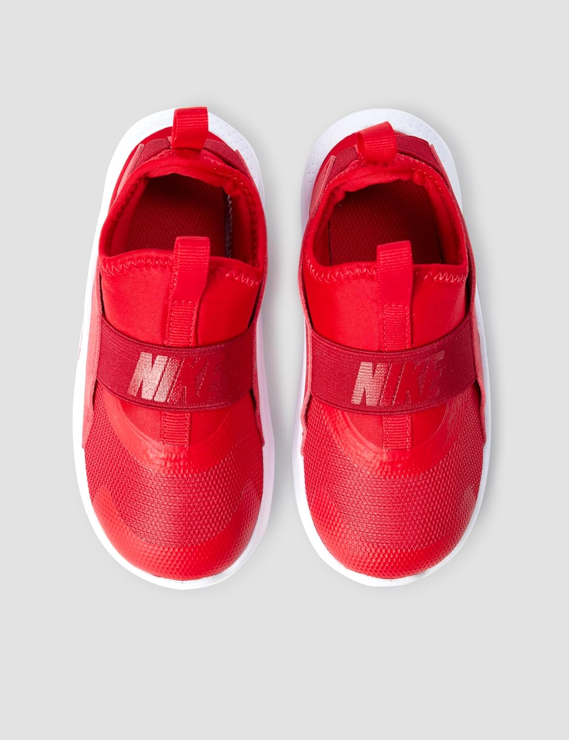 Кроссовки Nike Unisex Flex Runner 4 для детей - для мальчиков, девочек, малышей и детей дошкольного возраста, красный — фото 4