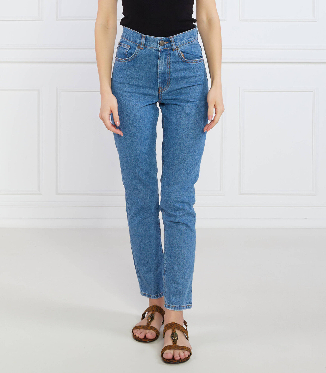 

Джинсы TWINSET Slim Fit, синий