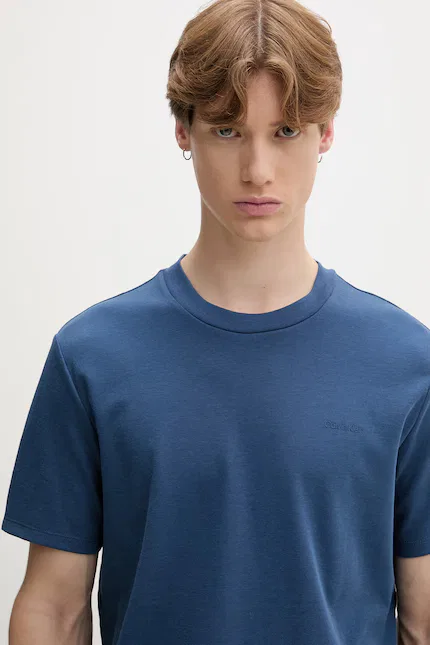 Футболка с принтом Calvin Klein, синий — фото 4